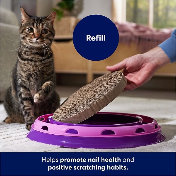 Show full view: Frisco Scratch & Roll Scratcher Cat Toy Refills, 2-Pack slide 3 of 5