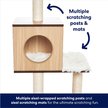 Show in main carousel: Frisco 62-in Modern Cat Tree & Condo, Natural slide 2 of 9