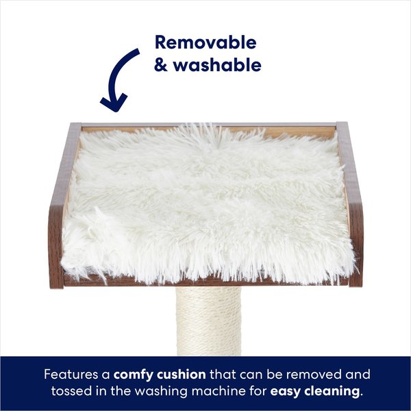 Show full view: Frisco 62-in Modern Cat Tree & Condo, Natural slide 4 of 9