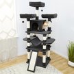 Show in main carousel: Frisco 68-in Faux Fur Cat Tree & Condo, Dark Charcoal slide 1 of 10