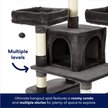 Show in main carousel: Frisco 68-in Faux Fur Cat Tree & Condo, Dark Charcoal slide 3 of 10