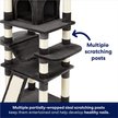 Show in main carousel: Frisco 68-in Faux Fur Cat Tree & Condo, Dark Charcoal slide 5 of 10