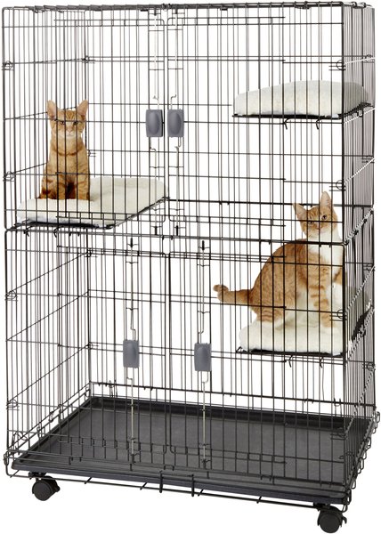 Show full view: Frisco Collapsible Wire Cat Cage Playpen slide 3 of 10