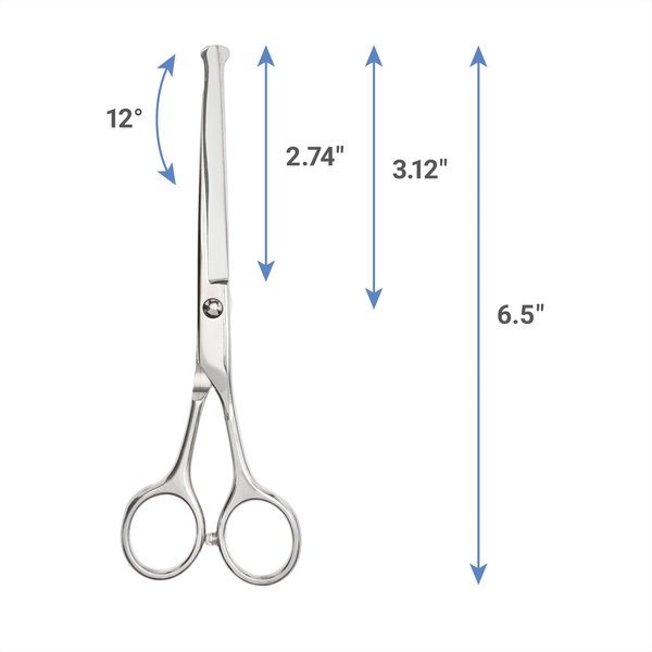 Show full view: Frisco Curved-Tip Dog & Cat Shears, 6.5-in slide 3 of 7