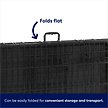 Show in main carousel: Frisco Fold & Carry Single Door Collapsible Wire Dog Crate & Mat Kit, Medium/Large slide 4 of 11