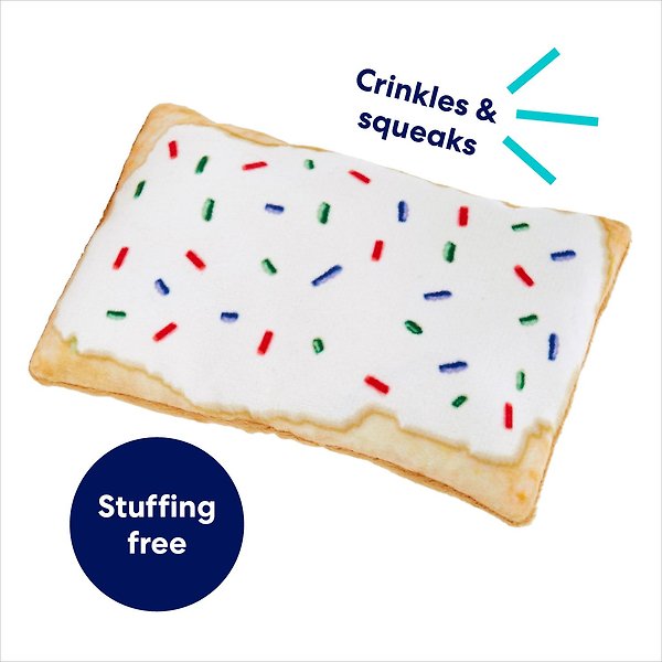 Show full view: Frisco Frosted Pastry Plush Dog Toy slide 3 of 7