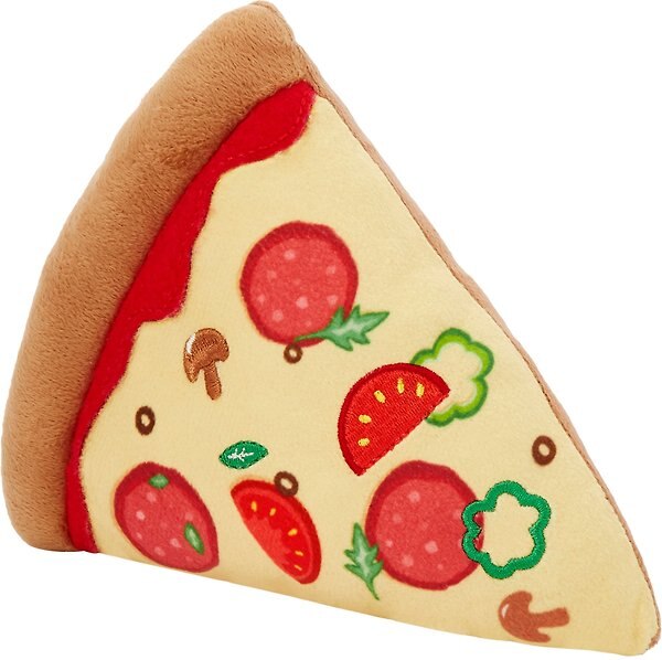 Show full view: Frisco Pepperoni Pizza Plush Squeaky Dog Toy slide 3 of 5