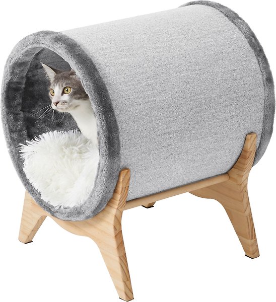 Show full view: Frisco Modern Tunnel Elevated Cat Bed slide 3 of 4
