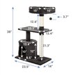 Show in main carousel: Frisco 38-in Cat Tree with Condo, Top Perch and Toy,, Charcoal slide 2 of 7