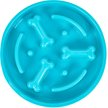 Show in main carousel: Frisco Bone Shaped Ridges Slow Feed Bowl, 3 Cup, Blue slide 4 of 9
