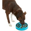 Show in main carousel: Frisco Bone Shaped Ridges Slow Feed Bowl, 3 Cup, Blue slide 6 of 9