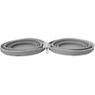 Show in main carousel: Frisco Travel Collapsible Silicone Dog & Cat Bowl, Gray, Medium: 3 cup slide 3 of 8