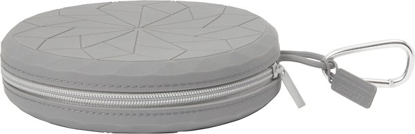 Show full view: Frisco Travel Collapsible Silicone Dog & Cat Bowl, Gray, Medium: 3 cup slide 5 of 8