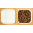 Show in main carousel: Frisco Square Melamine Dog & Cat Bowl Set with Bamboo Stand, 2.5 Cup slide 4 of 8