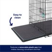 Show in main carousel: Frisco Heavy Duty Enhanced Lock Double Door Fold & Carry Wire Dog Crate & Mat Kit, Teal, XL: 48-in L x 30-in W x 32-in H slide 4 of 8
