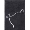 Show in main carousel: Frisco Microfiber Chenille Cat Silhouette Litter Mat, Gray slide 1 of 7