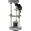 Show in main carousel: Frisco 59.5-in Heavy Duty Faux Fur Cat Tree & Condo, Gray slide 3 of 8
