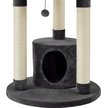 Show in main carousel: Frisco 59.5-in Heavy Duty Faux Fur Cat Tree & Condo, Dark Charcoal slide 6 of 8