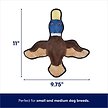 Show in main carousel: Frisco Flat Plush Squeaking Duck Dog Toy, Small/Medium slide 2 of 5