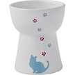 Show in main carousel: Frisco Cat Print Non-skid Elevated Ceramic Cat Bowl, Tall, 1.0 Cup slide 1 of 8