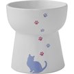 Show in main carousel: Frisco Cat Print Non-skid Elevated Ceramic Cat Bowl, Tall, 1.5 Cup slide 1 of 7