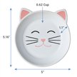 Show in main carousel: Frisco Cat Face Non-skid Ceramic Cat Dish, White slide 2 of 7
