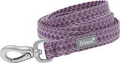 Frisco Outdoor Heathered Nylon Dog Leash, Shadow Purple, Large - Length: 6-ft, Width: 1-in