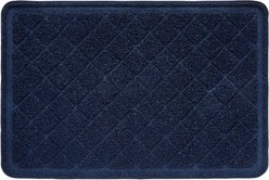 Frisco Quilted Cat Litter Mat, Navy