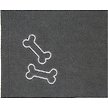Show in main carousel: Frisco Embroidered Bones Microfiber Dog Bath Towel, Gray, Medium slide 4 of 7