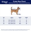 Show in main carousel: Frisco Heavy Duty Enhanced Lock Double Door Fold & Carry Wire Dog Crate & Mat Kit, Red, L: 42-in L x 29-in W x 30-in H slide 3 of 9