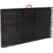 Show in main carousel: Frisco Heavy Duty Enhanced Lock Double Door Fold & Carry Wire Dog Crate & Mat Kit, Red, L: 42-in L x 29-in W x 30-in H slide 7 of 9