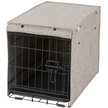 Show in main carousel: Frisco Faux Linen Dog Crate Cover, Brown, 22-in slide 1 of 8
