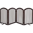 Show in main carousel: Frisco Arch 4-Panel Solid Wood Dog Gate, 30-in, Espresso slide 3 of 7