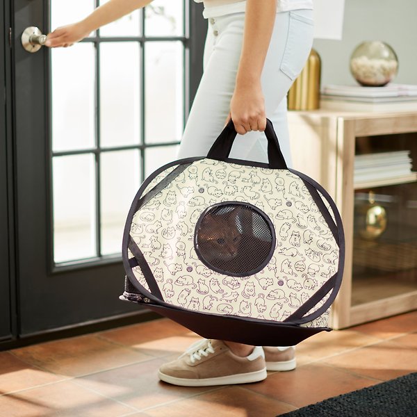 Show full view: Frisco Collapsible Cat Carrier Bag, Animal Sketch slide 5 of 8