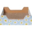 Show in main carousel: Frisco Step-In Cat Scratcher Toy with Catnip, Blue Daisies slide 2 of 5