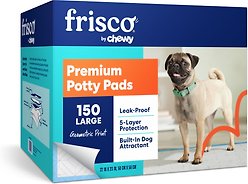 Frisco Printed Dog Training & Potty Pads, 22 x 23-in, Unscented, 150 count, Geometric Print