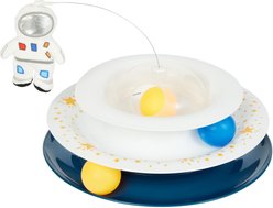 Frisco Astronaut in Space Wobble & Spin Cat Tracks Cat Toy with Catnip
