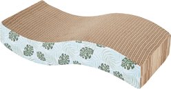 Frisco Wave Cat Scratcher Toy with Catnip, Tropical Paradise