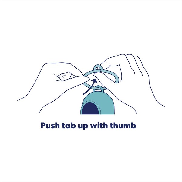 Show full view: Frisco Dog Poop Bags + Dispenser, 15 count, Unscented slide 4 of 8