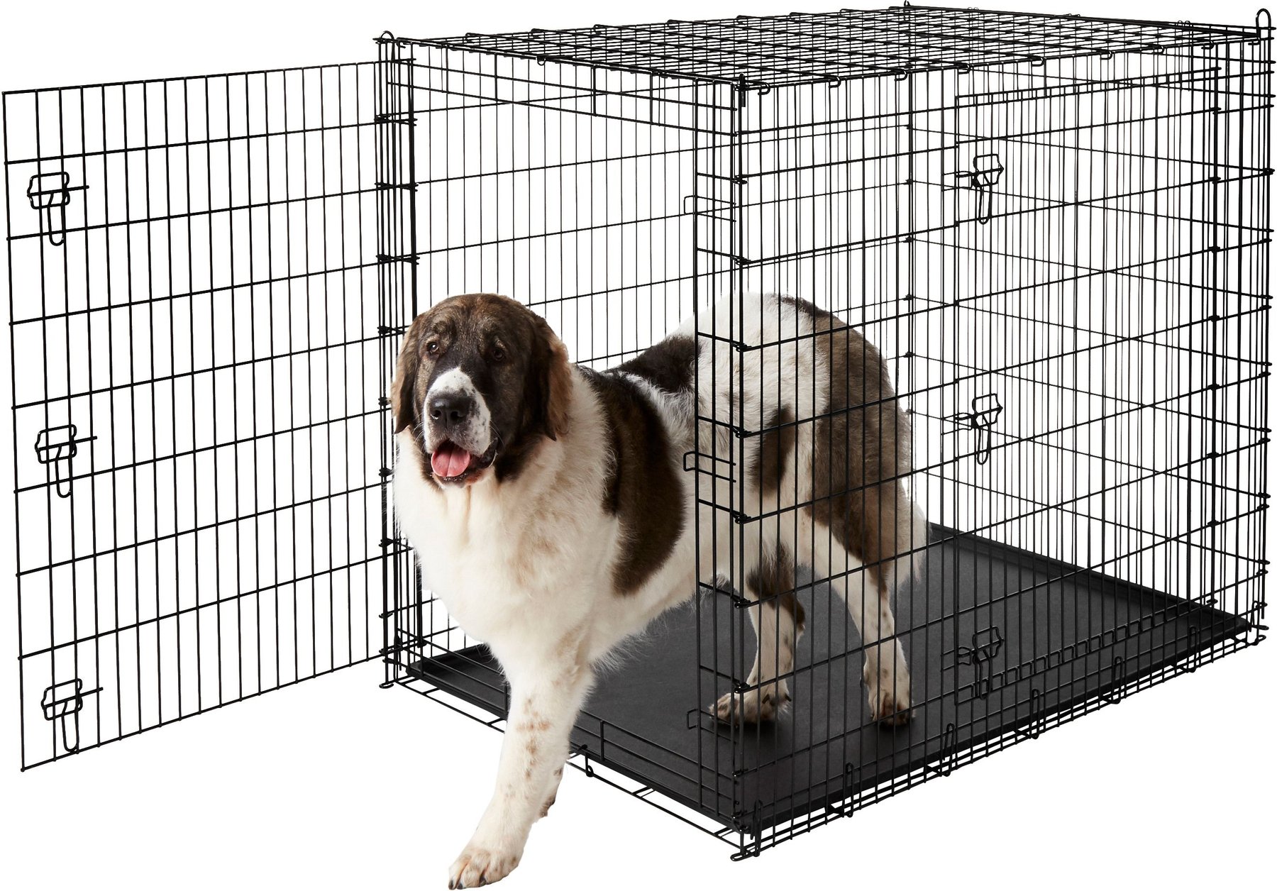 FRISCO XX Large Heavy Duty Double Door Wire Dog Crate 54 inch