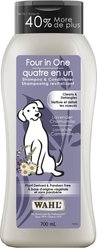 Wahl Four-in-One Dog Shampoo & Conditioner, 700-mL bottle
