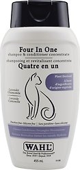 Wahl Four-in-One Cat Shampoo, 455-mL bottle