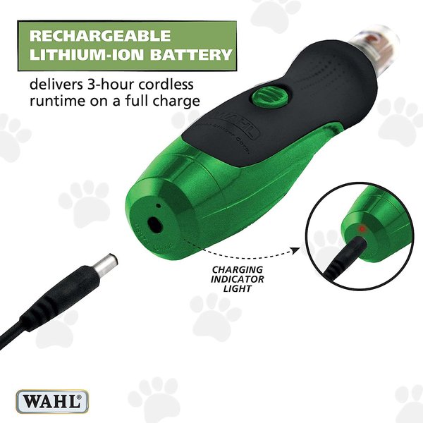 Show full view: Wahl Lithium Dog Nail Grinder slide 7 of 9