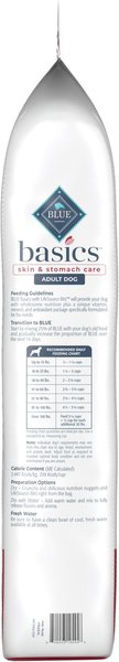 Show full view: Blue Buffalo Basics Limited Ingredient Diet Adult Salmon Dry Dog Food, 10.8-kg bag slide 4 of 8