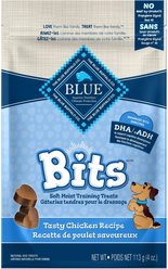 Blue Buffalo Bits Natural Chicken Dog Treats, 4-oz bag
