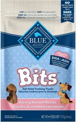 Blue Buffalo Bits Natural Salmon Dog Treats, 4-oz bag