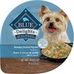 Show in main carousel: Blue Buffalo Delights Natural Rotisserie Chicken Flavor in Gravy Wet Dog Food, 99-g cup, case of 12 slide 1 of 8