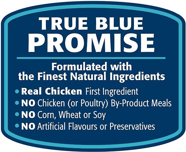 Show full view: Blue Buffalo Homestyle Recipe Adult Chicken Dinner with Garden Vegetables Wet Dog Food, 354-g can, case of 12 slide 6 of 7