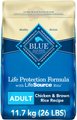 Blue Buffalo Life Protection Formula Adult Chicken & Brown Rice Recipe Dry Dog Food, 11.7-kg bag