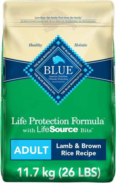 Puppy food blue store bag